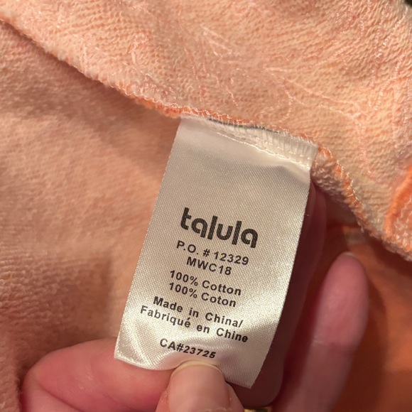 Talula  Orange Knit Top - Picture 7 of 8